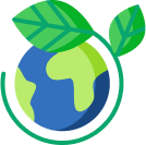 Reduced carbon footprint